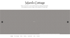 Desktop Screenshot of marshcottage.com